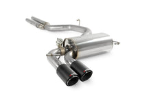 Load image into Gallery viewer, Scorpion Non-resonated secondary cat-back system Valved RS3 8P Carbon Tips 2011 -
