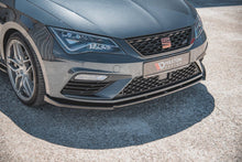 Load image into Gallery viewer, Maxton Design - FRONT SPLITTER V6 SEAT LEON CUPRA/ FR MK3 FACELIFT (2017-2019)
