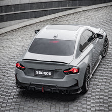 Load image into Gallery viewer, SQ Style with LED Pre-Preg Carbon Fibre Rear Diffuser for BMW 2 Series G42 Coupe 21-Present
