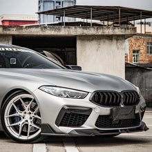 Load image into Gallery viewer, SQ Style Pre-Preg Carbon Fibre Front Splitter for BMW F91 F92 F93 M8 20-Present
