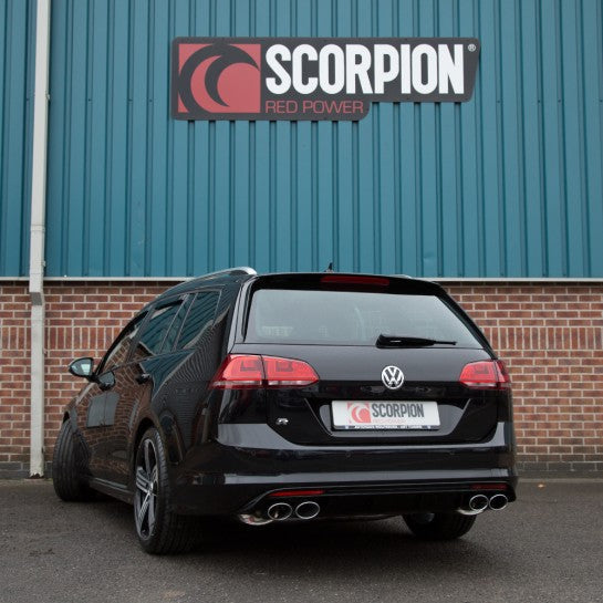 Scorpion Exhausts - VW Golf MK7 R Estate (PRE FACELIFT) Cat-back Exhau