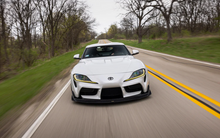 Load image into Gallery viewer, Toyota GR Supra MK5 A90/A91 CSL Motorsport Style Yellow DRL LED Module Set, Plug &amp; Play Daytime Running Light Upgrade (2019+, Adaptive Headlights)
