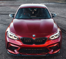 Load image into Gallery viewer, BMW M2 COMPETITION F87 EVO-S GLOSS BLACK FRONT SPLITTER BY ZAERO (2018-2021)
