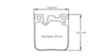 Load image into Gallery viewer, PAGID RSL29 RS29 REAR BRAKE PADS FOR BMW M135i M235i M140i M240i M2 M3 M4
