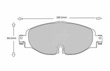 Load image into Gallery viewer, AUDI, SEAR, SEAT, SKODA, VW Front PBS 8638 Performance Brake Pads cross ref Ferodo FCP4433
