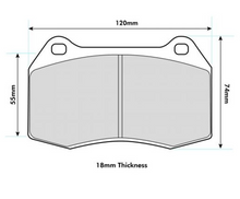 Load image into Gallery viewer, FIAT Coupe 2.0 16V Turbo Performance brake pads 0904PR
