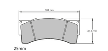 Load image into Gallery viewer, Brembo Performance Brake Pads 8795 25mm
