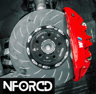 EBC 2-Piece Floating 380mm Front Brake Discs (Grooved & Vented) for BMW G80 M3 & G82 M4 S58 - Direct OE Replacement G8X Performance Upgrade