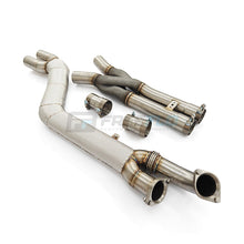 Load image into Gallery viewer, BMW M2 G87 S58 4" Hybrid Single Z-Pipe Mid Pipe Exhaust | FreeFlo AGR-X
