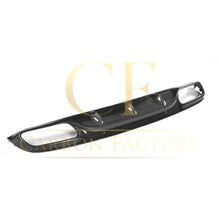 Load image into Gallery viewer, Small Fin Style Carbon Fibre Rear Diffuser for Mercedes W205 C Class &amp; C63 2 Door 15-21
