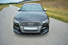 Load image into Gallery viewer, Maxton Design - FRONT SPLITTER V.1 AUDI S3 / A3 S-LINE 8V FACELIFT SEDAN (2016-2020)
