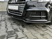 Load image into Gallery viewer, Maxton Design - FRONT SPLITTER V.2 AUDI S3 / A3 S-LINE 8V FACELIFT SEDAN (2016-2020)

