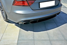 Load image into Gallery viewer, Maxton Design - Central Rear Splitter Audi RS7 C7
