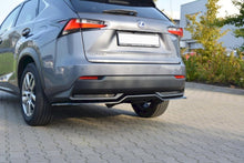 Load image into Gallery viewer, Maxton Design - CENTRAL REAR SPLITTER LEXUS NX MK1 H (WITHOUT VERTICAL BARS) (2014- 2017)
