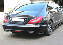 Load image into Gallery viewer, Maxton Design - REAR SIDE SPLITTERS MERCEDES CLS C218 STANDARD (2011-2018)
