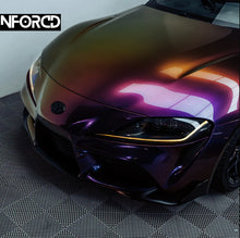 Load image into Gallery viewer, Nforcd Toyota GR Supra A90 MK5 (MKV) CSL Style Yellow Headlight DRL LED Module Set – Daytime Running Light Conversion
