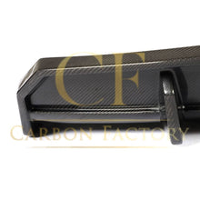 Load image into Gallery viewer, V Style Carbon Fibre 3 Pieces Rear Diffuser for Tesla Model 3 16-23
