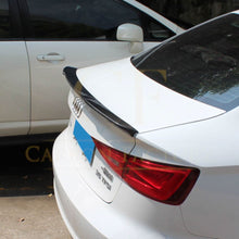 Load image into Gallery viewer, V Style Carbon Fibre Boot Spoiler for Audi A3 S3 RS3 Saloon 13-20
