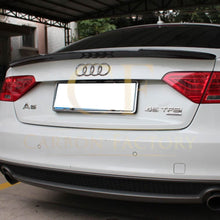 Load image into Gallery viewer, V Style Carbon Fibre Boot Spoiler for Audi B8 B8.5 A5 07-16
