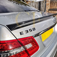 Load image into Gallery viewer, V Style Carbon Fibre Boot Spoiler for Mercedes Benz W212 E Class Saloon 10-17

