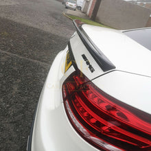 Load image into Gallery viewer, V Style Carbon Fibre Boot Spoiler for Mercedes Benz W212 E Class Saloon 10-17
