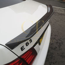 Load image into Gallery viewer, V Style Carbon Fibre Boot Spoiler for Mercedes Benz W212 E Class Saloon 10-17
