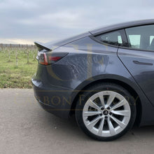 Load image into Gallery viewer, V Style Carbon Fibre Boot Spoiler for Tesla Model 3 16-23
