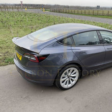 Load image into Gallery viewer, V Style Carbon Fibre Boot Spoiler for Tesla Model 3 16-23
