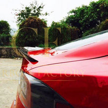 Load image into Gallery viewer, V Style Carbon Fibre Boot Spoiler for Tesla Model S 13-Present
