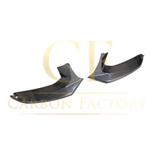 Load image into Gallery viewer, V Style Carbon Fibre Front Bumper Covers for BMW G30 5 Series M Sport 17-20
