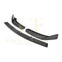 Load image into Gallery viewer, V Style Carbon Fibre Front Splitter for Audi A3 Saloon S Line &amp; S3 16-19
