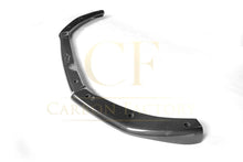 Load image into Gallery viewer, V Style Carbon Fibre Front Splitter for Audi A4 B8 S Line 08-12
