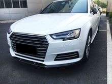 Load image into Gallery viewer, V Style Carbon Fibre Front Splitter for Audi A4 B9 Non S Line 15-19
