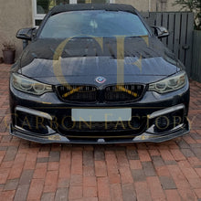 Load image into Gallery viewer, V Style Carbon Fibre Front Splitter for BMW F32 F33 F36 4 Series 14-20
