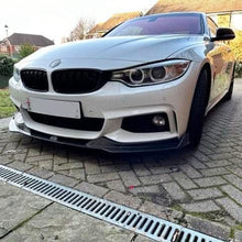 Load image into Gallery viewer, V Style Carbon Fibre Front Splitter for BMW F32 F33 F36 4 Series 14-20

