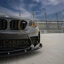 Load image into Gallery viewer, V Style Carbon Fibre Front Splitter for BMW F87 M2C Competition 16-21
