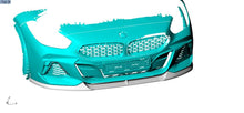 Load image into Gallery viewer, V Style Carbon Fibre Front Splitter for BMW G29 Z4 19-Present
