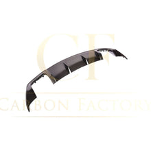 Load image into Gallery viewer, V Style Carbon Fibre Rear Diffuser for Audi A3 Saloon (Non S Line) 17-19
