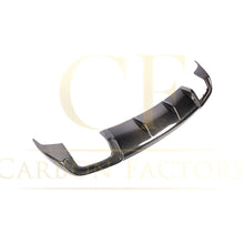 Load image into Gallery viewer, V Style Carbon Fibre Rear Diffuser for Audi A3 Saloon (Non S Line) 17-19
