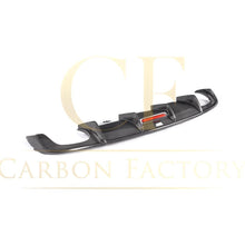 Load image into Gallery viewer, V Style Carbon Fibre Rear Diffuser for Audi A4 B9 Non S Line 16-18
