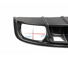 Load image into Gallery viewer, V Style Carbon Fibre Rear Diffuser for Audi S4 B9 A4 S Line 16-18
