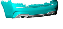 Load image into Gallery viewer, V Style Carbon Fibre Rear Diffuser for BMW 3 Series G20 G21 Pre-LCI M Sport 19-22
