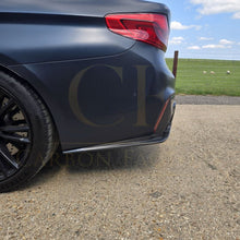 Load image into Gallery viewer, V Style Carbon Fibre Rear Diffuser for BMW G30 G31 5 Series M Sport F90 M5 17-23
