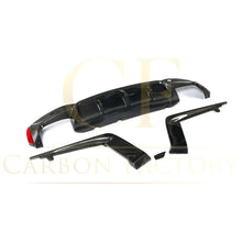 Load image into Gallery viewer, V Style Carbon Fibre Rear Diffuser for BMW G30 G31 5 Series M Sport F90 M5 17-23
