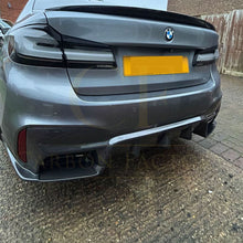 Load image into Gallery viewer, V Style Carbon Fibre Rear Diffuser for BMW G30 G31 5 Series M Sport F90 M5 17-23
