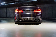 Load image into Gallery viewer, V Style Carbon Fibre Rear Diffuser for BMW G30 G31 5 Series M Sport F90 M5 17-23
