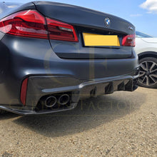 Load image into Gallery viewer, V Style Carbon Fibre Rear Diffuser for BMW G30 G31 5 Series M Sport F90 M5 17-23
