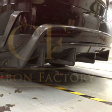 Load image into Gallery viewer, V Style Carbon Fibre Rear Diffuser for Tesla Model X 16-Present
