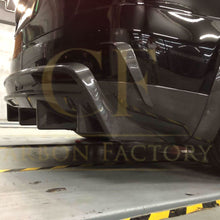 Load image into Gallery viewer, V Style Carbon Fibre Rear Diffuser for Tesla Model X 16-Present
