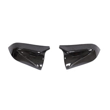 Load image into Gallery viewer, V Style Carbon Fibre Replacement Mirror Covers for Tesla Model 3 16-23
